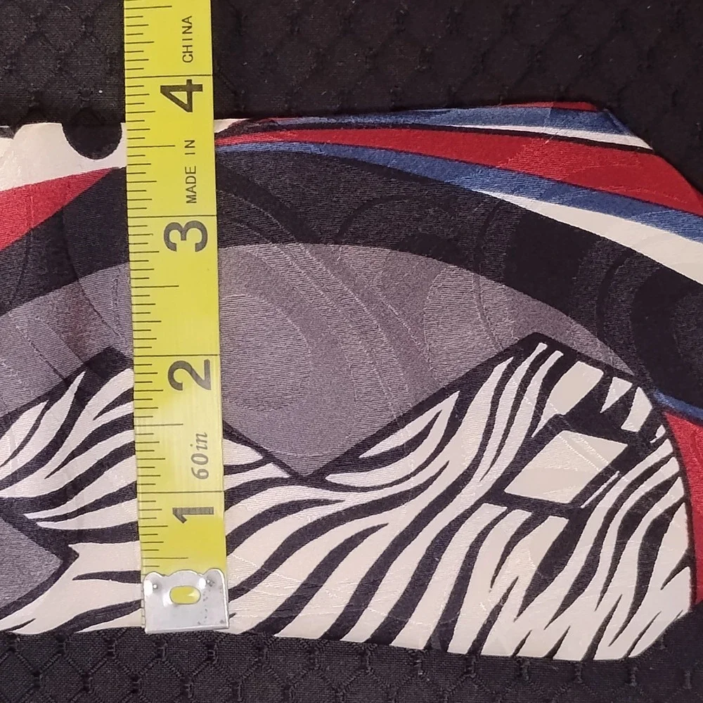 Albert Nipon Geometric Design Neckties Lot Of 3 Funky Fresh‎ Cool - N